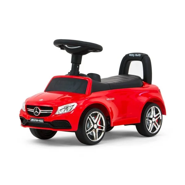 Milly Mally stumjama mašīnīte MERCEDES-AMG C63 Coupe S, Sarkana