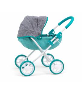 Milly Mally lėlių vežimėlis "Dori Prestige Mint"