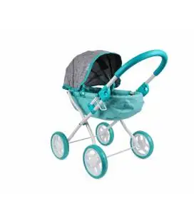 Milly Mally lėlių vežimėlis "Dori Prestige Mint" - Lėlių namai, vežimėliai ir kita atributika