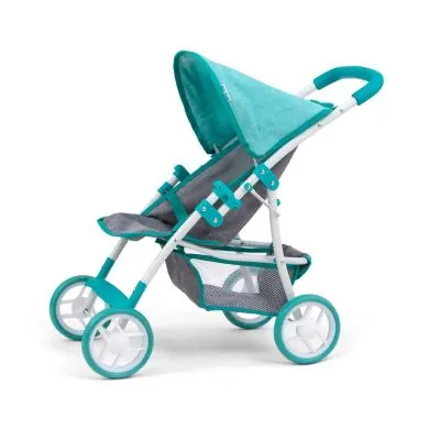 Milly Mally Lėlių vežimėlis "Natalie Prestige Mint" - Lėlių namai, vežimėliai ir kita atributika