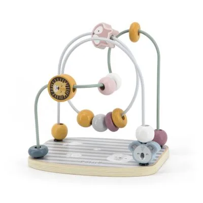 Viga medinis labirintas PoralB "Zoo", 44020 - Edukaciniai