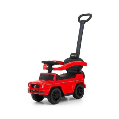 Paspiriama mašinėlė su stumimo rankena MERCEDES G350d Red - Paspiriamos mašinėlės