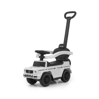 Paspiriama mašinėlė su stumimo rankena MERCEDES G350d White - Paspiriamos mašinėlės