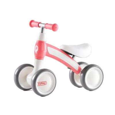 Qplay balansinis dviratukas Cutey, Pink - Balansiniai dviratukai