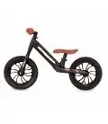 Qplay līdzsvara velosipēds Racer, Melns/Brūns