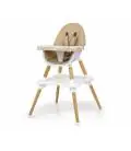 2in1 maitinimo kėdutė Milly Mally Malmo, Beige
