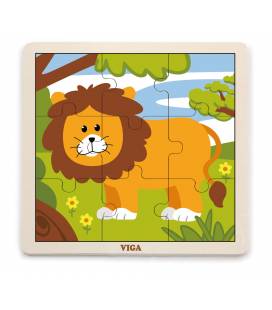 Viga 9 dalių dėlionė "Liūtas", 51442