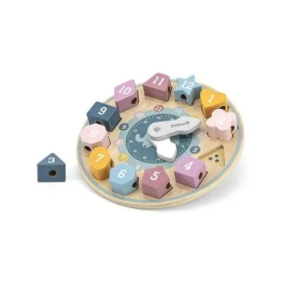 Viga mokomasis laikrodis PoalrB, 44053 - Edukaciniai