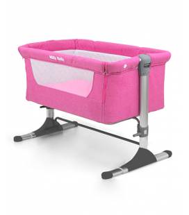 Milly Mally Lopšiukas Side by Side 2in1, PINK