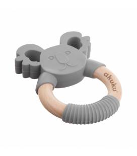 Akuku Silikoninis/medinis kramtukas, KOALA, A0138