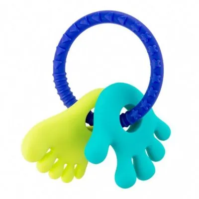 Akuku silikoninis kramtukas FOOT/HANDS, A0127