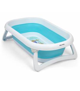 Milly Mally Aqua sulankstoma vonia su termo vamzdeliu, Pilka Aqua Blue