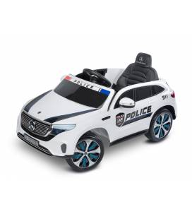 Elektromobilis Toyz Mercedes BENZ EQC POLICIJA, White