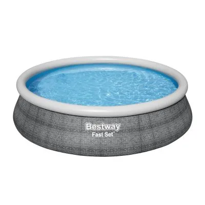 Bestway Fast Set pripučiamas baseinas su filtro siurbliu