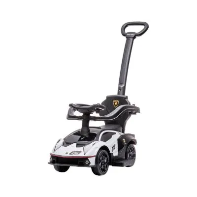 Milly Mally Paspiriama Mašinėlė LAMBORGHINI ESSENZA SC V12, White - Paspiriamos mašinėlės