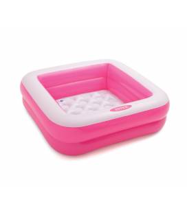 Intex Pripučiamas baseinas, 86cm x 86cm x 25cm, Rožinis