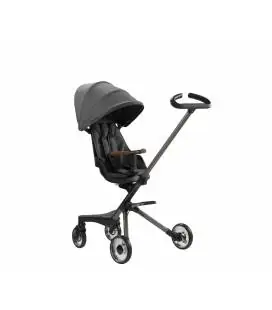 QPLAY vežimėlis EASY 3in1, Grey - Skėčio formos sportinukai