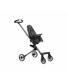 QPLAY vežimėlis EASY 3in1, Grey - Skėčio formos sportinukai