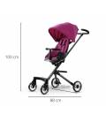 QPLAY vežimėlis EASY 3in1, Pink