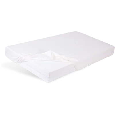 Baby Matex kilpinė paklodė su guma Premium, balta 120x60 cm.