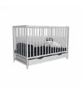 BOBAS BĒRNU GULTIŅA AR ATVILKTNI MAGDA BALTA 120X60