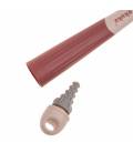 Akuku buteliukų, puodelių ir žindukų silikoninis šepetys su kempine, beige/pink, A0512