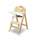 Medinė maitinimo kėdutė Lionelo Floris, White Natural