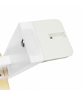 Medinė maitinimo kėdutė Lionelo Floris, White