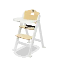 Medinė maitinimo kėdutė Lionelo Floris, White