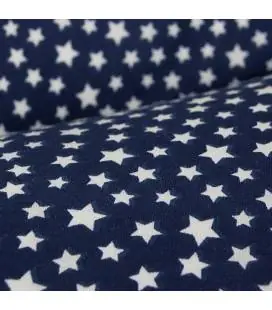 CebaBaby maitinimo pagalvė džersej MULTI, 190x35cm, žvaigždės, tamsiai mėlyna