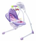 Sūpynės kūdikiui Caretero Bugies Purple