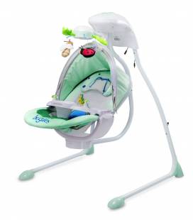 Sūpynės kūdikiui Caretero Bugies Mint