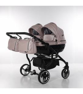 3in1 dvynukų vežimėlis Junama Fluo Line Duo 06