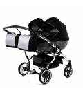 3in1 dvynukų vežimėlis Junama Diamond S-Line Duo 03