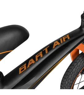 Balansinis dviratukas pripučiamais ratais Lionelo Bart Air, Sporty Black