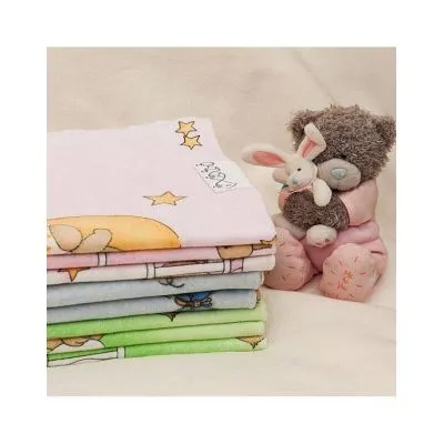 LORITA SPALVOTAS FLANELINIS VYSTYKLAS įvairių spalvų, 90 x 80cm , 25