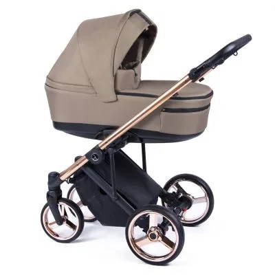 Universalus vežimėlis Coletto Fado su auksinės spalvos važiuokle, FA-07