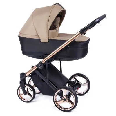 Universalus vežimėlis Coletto Fado su auksinės spalvos važiuokle, FA-03