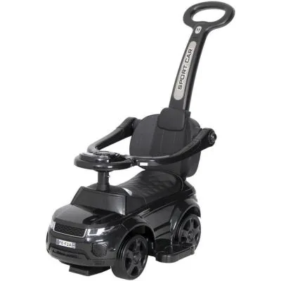 Paspiriama mašinėlė su stumimo rankena 614R, Juoda