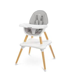 3in1 maitinimo kėdutė Caretero Tuva, Grey