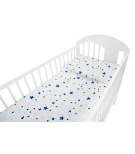 135/100 cm. Ankras 2 dalių patalynės užvalkalų komplektas "Stars", Rožinė
