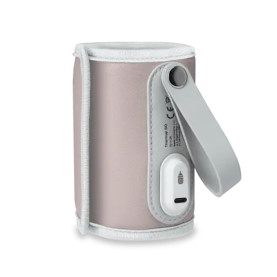 Elektroninis nešiojamas buteliukų šildytuvas Lionelo Thermup Go, Pink Baby