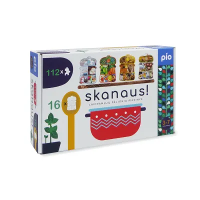 Lavinamoji dėlionė "SKANAUS!