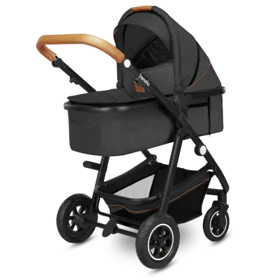 Universalus vežimėlis Lionelo Amber 2in1, Grey Graphite