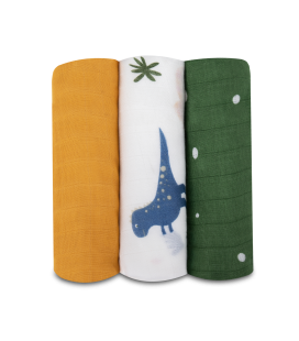 Lionelo Dino Bamboo Box vystyklai, 3vnt, Multicolor