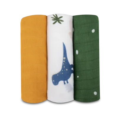 Lionelo Dino Bamboo Box vystyklai, 3vnt, Multicolor