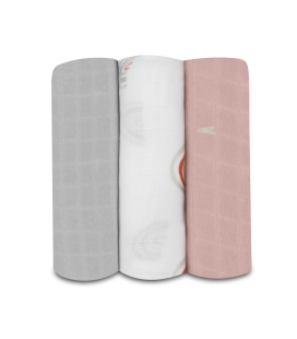 Lionelo Rainbow Bamboo Box vystyklai, 3vnt, Multicolor