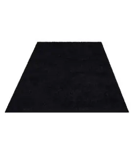 Trumpesnio plauko vaikiškas kilimas " City Shaggy ", black 60x110 cm.