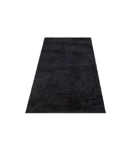 Trumpesnio plauko vaikiškas kilimas "City Shaggy ", black 80x300 cm.