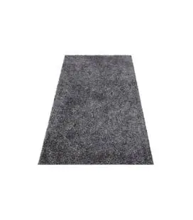 Trumpesnio plauko vaikiškas kilimas "City Shaggy", dark grey 200x200 cm.